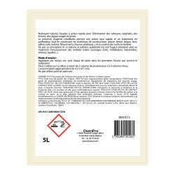 Antimousse toiture, façade, terrasse FASTI'DMOUSS